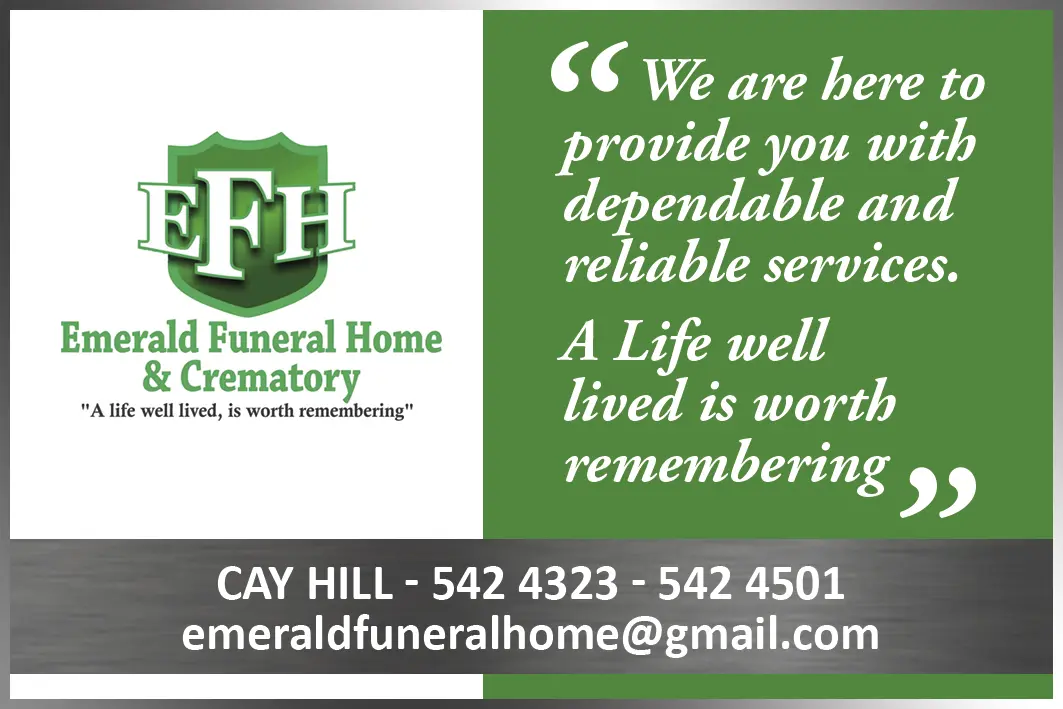 St Maarten Telephone Directory - Emerald Funeral Home