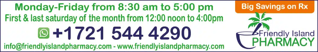 St Maarten Telephone Directory - Friendly Island Pharmacy