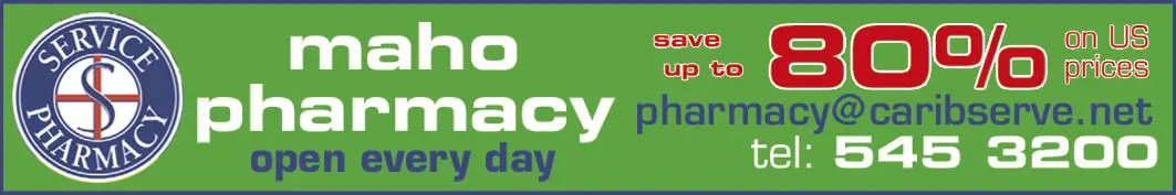 St Maarten Telephone Directory - Maho Pharmacy
