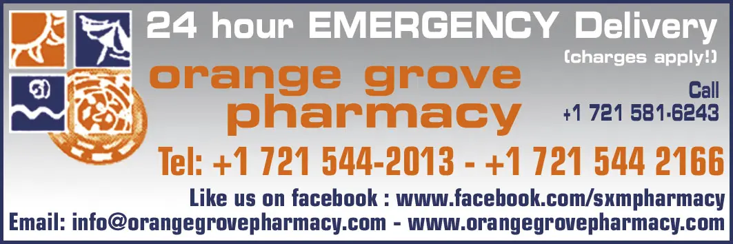 St Maarten Telephone Directory - Orange Grove Pharmacy