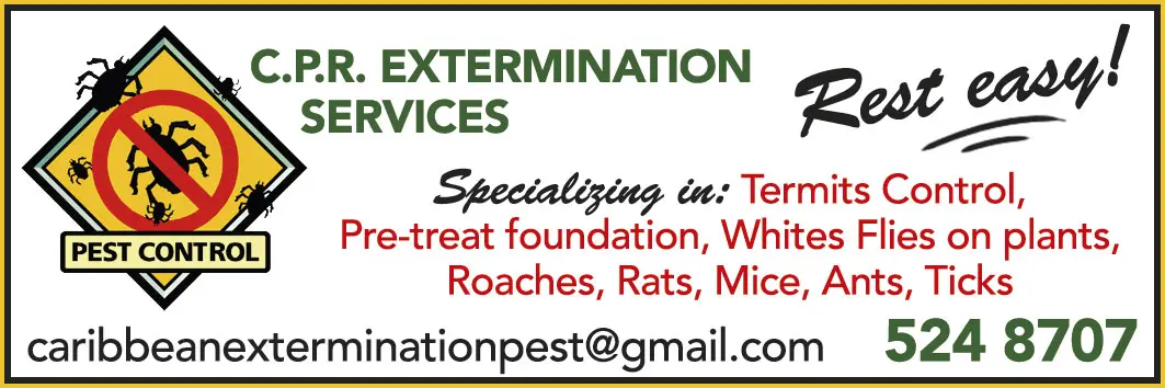 St Maarten Telephone Directory - CPR Extermination Services