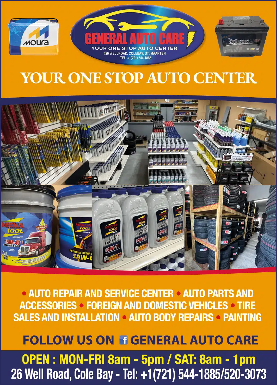 St Maarten Telephone Directory - General Auto Care