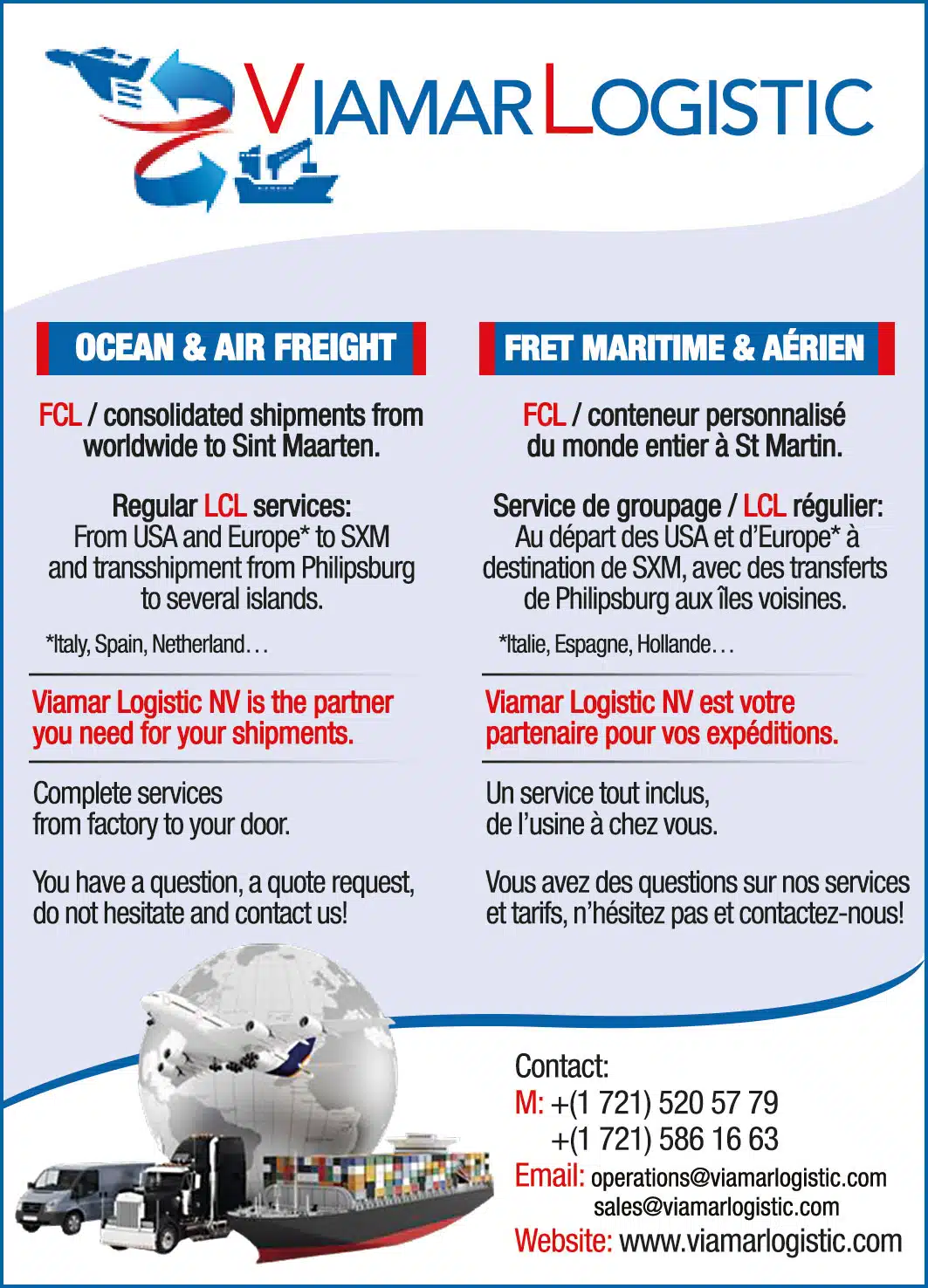 St Maarten Telephone Directory - Viamar Logistic