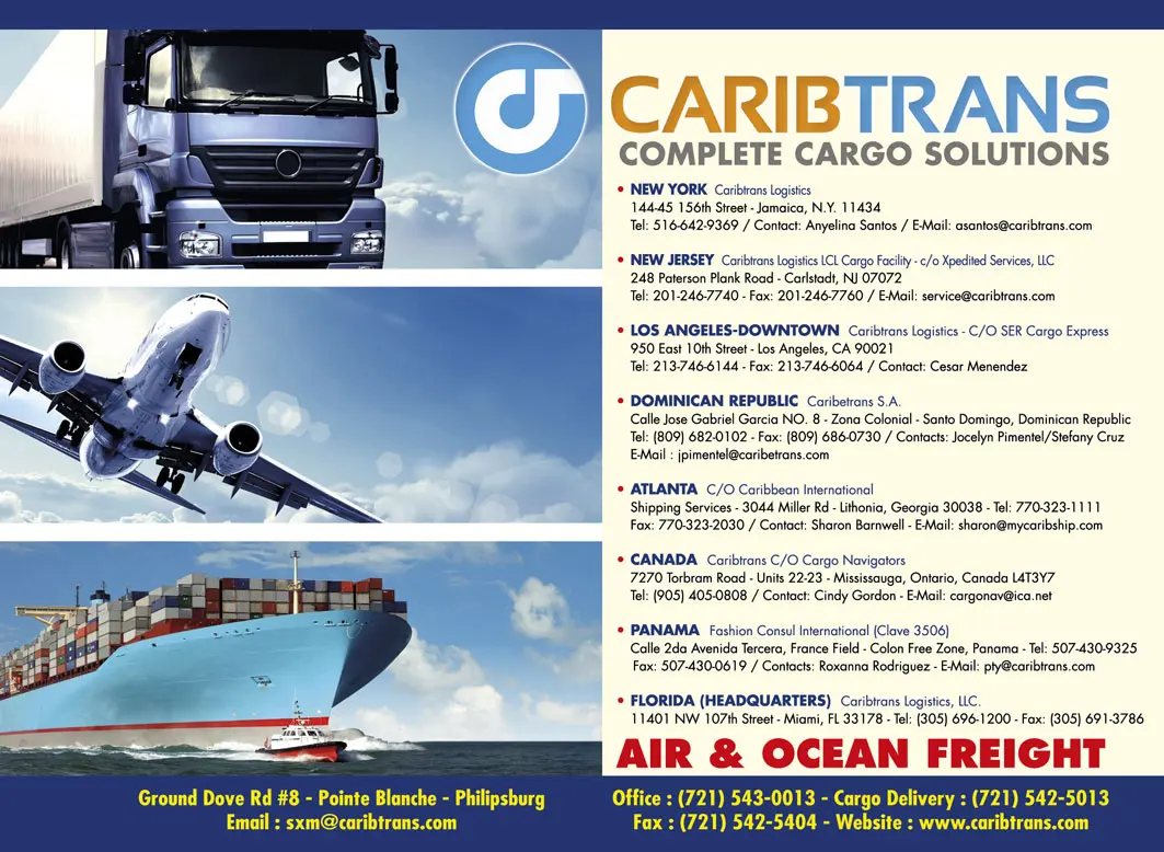 St Maarten Telephone Directory - Caribtrans