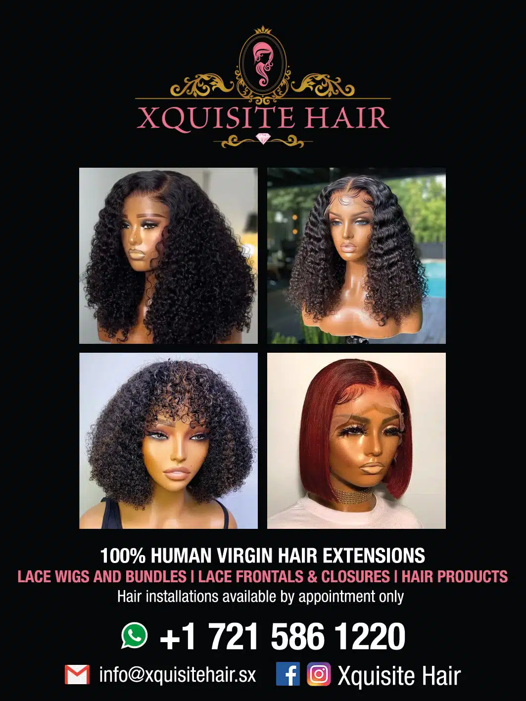 St Maarten Telephone Directory - XQUISITE HAIR